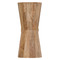 Capital Lighting Capital Lighting Nadeau Light Wood and Patinaed Brass Vertical Bathroom Light 651021LW