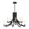 Eurofase Lighting Olette 42-Inch LED Grand Chandelier in Black by Eurofase Lighting 49012-033