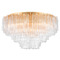 Corbett Lighting Corbett Lighting Varenna Vintage Gold Leaf LED Semi-Flushmount Light 502-48-VGL