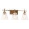 Matteo Lighting Hollis Aged Gold Bathroom Light by Matteo Lighting S09803AG