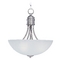 Maxim Lighting Logan Satin Nickel Pendant by Maxim Lighting 10044FTSN