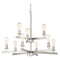 Craftmade Lighting Chicago Brushed Polished Nickel Chandelier by Craftmade Lighting 53129-BNK