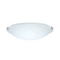 Besa Lighting Flushmount Light White Glass Polished Nickel by Besa Lighting 968107-PN