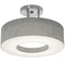 AFX Lighting Afx Lighting Montclair Satin Nickel Semi-Flushmount Light MCF1214MB-GYSF