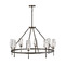 Hinkley Ana 8-Light Large Chandelier in Black Oxide by Hinkley Lighting  38258BX