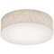 AFX Lighting Afx Lighting Anton Jute LED Flushmount Light ANF1524LAJUD-JT-MSBB