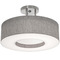 AFX Lighting Afx Lighting Montclair Satin Nickel Semi-Flushmount Light MCF1524MB-GYSF