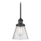Innovations Lighting Small Cone Matte Black Mini Pendant by Innovations Lighting 201S-BK-G64