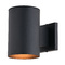Vaxcel Lighting Chiasso Textured Black Outdoor Wall Light by Vaxcel Lighting T0739