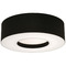 AFX Lighting Afx Lighting Montclair Black LED Flushmount Light MCF1524LAJUD-BK