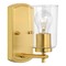 Progress Lighting Adley Satin Brass Sconce by Progress Lighting P300154-012