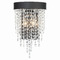 Crystorama Lighting Crystorama Lighting Winham Black Forged Sconce WIN-612-BF-CL-MWP