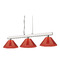 Z-Lite Cobalt Brushed Nickel Billiard Light by Z-Lite 152BN-PRD