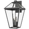 Z-Lite Talbot Black Outdoor Wall Light by Z-Lite 579XLX-BK