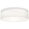 AFX Lighting Afx Lighting Anton Linen White LED Flushmount Light ANF3044L5AJUD-LW-MS