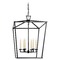 Visual Comfort Signature Collection E.F. Chapman Darlana Large Lantern in Aged Iron by Visual Comfort Signature CHC2176AI