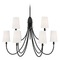 Savoy House Cameron 35-Inch Matte Black Chandelier by Savoy House 1-2541-9-89