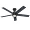 Hunter Fan Company Hunter Fan Company Erling Matte Black LED Ceiling Fan with Light 52850