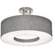 AFX Lighting Afx Lighting Montclair Satin Nickel LED Semi-Flushmount Light MCF1214LAJUD-GYSF