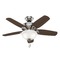 Hunter Fan Company 42-Inch Hunter Fan Builder Small Room Ceiling Fan in Brushed Nickel by Hunter Fan Company 52219