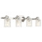 Minka Lavery Crystal Kay 4-Light Bath Light in Chrome by Minka Lavery 2614-77