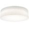 AFX Lighting Afx Lighting Anton Linen White LED Flushmount Light ANF2432L5AJUD-LW-MSBB
