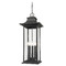 Z-Lite Z-Lite Tiberius Black Outdoor Hanging Light 5017CHXL-BK