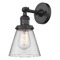 Innovations Lighting Small Cone Matte Black Sconce by Innovations Lighting 203-BK-G62