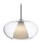 George Kovacs Lighting Soft Pendant with White Glass in Chrome by George Kovacs P3836-077
