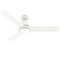 Hunter Fan Company Hunter Fan Company Aeronaut Matte White LED Ceiling Fan with Light 52928