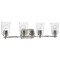 Progress Lighting Adley Polished Nickel 4-Light Bathroom Light by Progress Lighting P300157-104