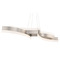 Modern Forms by WAC Lighting Modern Forms Arcs Brushed Nickel LED Island Light PD-31058-BN