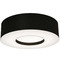 AFX Lighting Afx Lighting Montclair Black LED Flushmount Light MCF1932LAJUD-BK