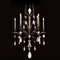 Fine Art Lamps Fine Art Lamps Encased Gems Bronze Patina Crystal Chandelier 708640-3ST