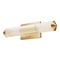 Hunter Fan Company Hunter Fan Company Holly Grove Alturas Gold Vertical Bathroom Light 19945