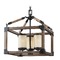 Generation Lighting Dunning 16.50-Inch Pendant in Stardust & Cerused Oak by Generation Lighting 3113303-846