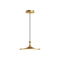 Alora Lighting Alora Lighting Issa Brushed Gold LED Pendant Light with Coolie Shade PD418012BG
