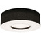 AFX Lighting Afx Lighting Montclair Black Flushmount Light MCF2432MB-BK