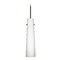 Besa Lighting Besa Lighting Camino Bronze Mini-Pendant Light with Cylindrical Shade 1BT-567407-BR