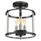Progress Lighting Squire Black Flush Mount by Progress Lighting P550011-031