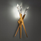 Schonbek Beyond Solitude LED Crystal Wall Sconce in Aged Brass by Schonbek Beyond BWS31229-AB
