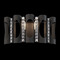 Schonbek Lighting Schonbek Worldwide Lighting Twilight Black Sconce MR1002N-BK1O