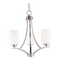 Maxim Lighting Deven Satin Nickel Chandelier by Maxim Lighting 20033SWSN