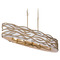 Minka Lavery Branch Reality 10-Light Linear Light in Ashen Gold by Minka Lavery 3717-788