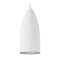 Visual Comfort Modern Collection Mini Signal LED Monopoint Pendant in White & Platinum by Visual Comfort Modern 700MPSIGMWLS-LED930