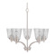 Craftmade Lighting Tyler Brushed Polished Nickel Chandelier by Craftmade Lighting 50225-BNK