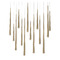 Modern Forms by WAC Lighting Modern Forms Cascade Aged Brass LED Multi-Light Pendant PD-41714L-AB