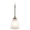 Kichler Lighting Jolie 4.75-Inch Mini Pendant in Brushed Nickel by Kichler Lighting 43640NI