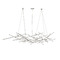 Sonneman Lighting Constellation Ursa Minor LED Chandelier in Nickel by Sonneman Lighting 2155.13W