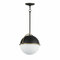 Maxim Lighting Duke Pendant in Black & Weathered Brass by Maxim Lighting 12412SWBKWBR